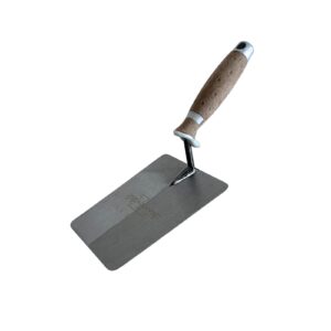 Hartwig Stainless Steel Bucket Trowel - Leather Handle