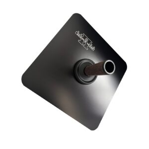 Hartwig BLACK Anodized Aluminium Plasterers Hawk 13”