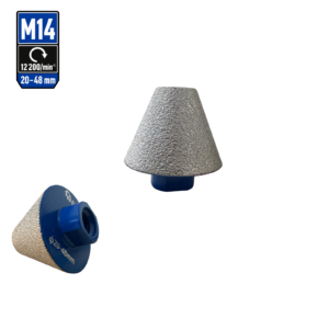 Geko 20-40mm Conical Diamond Drill Bit M14
